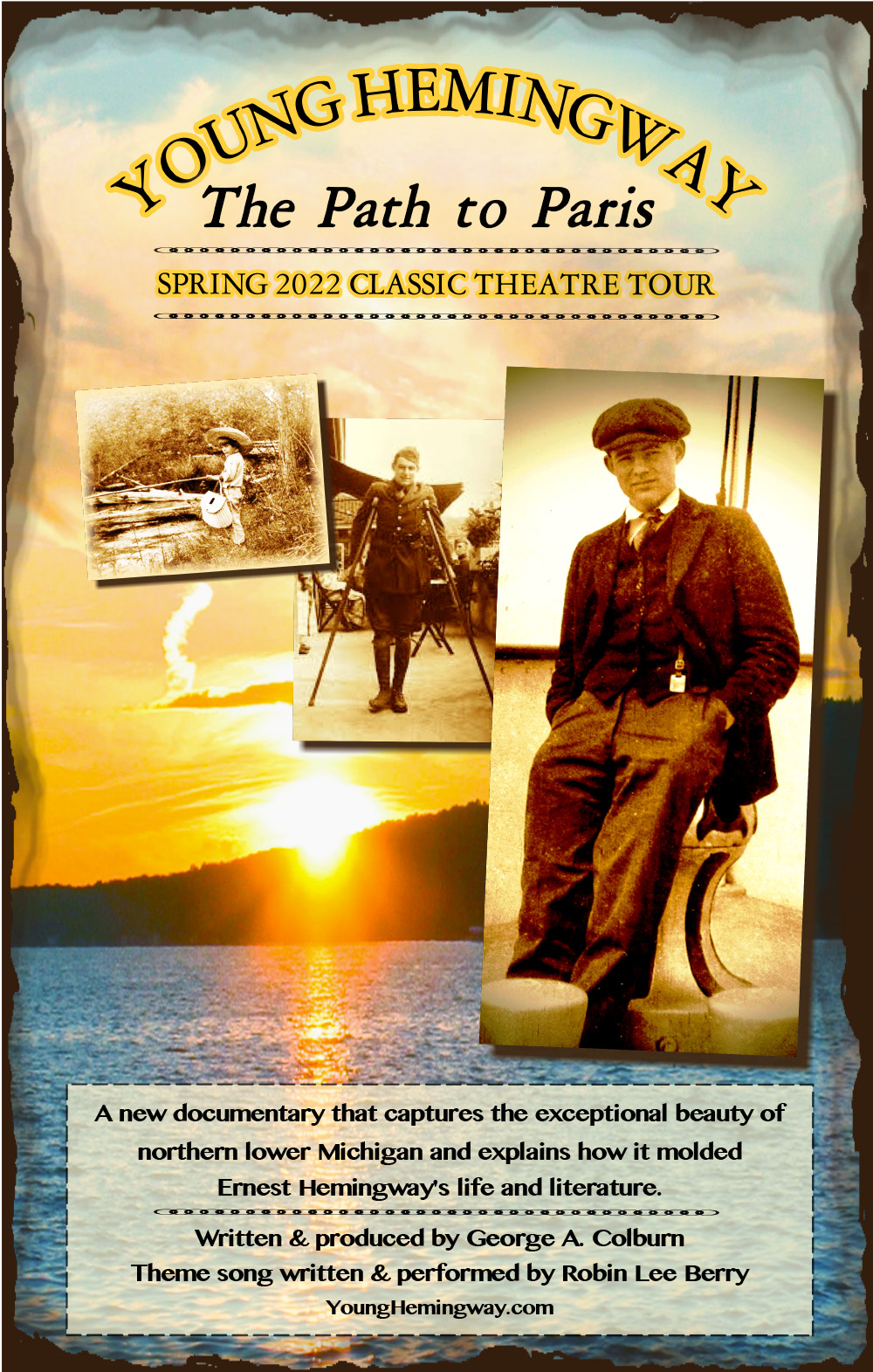 Young Hemingway film tour